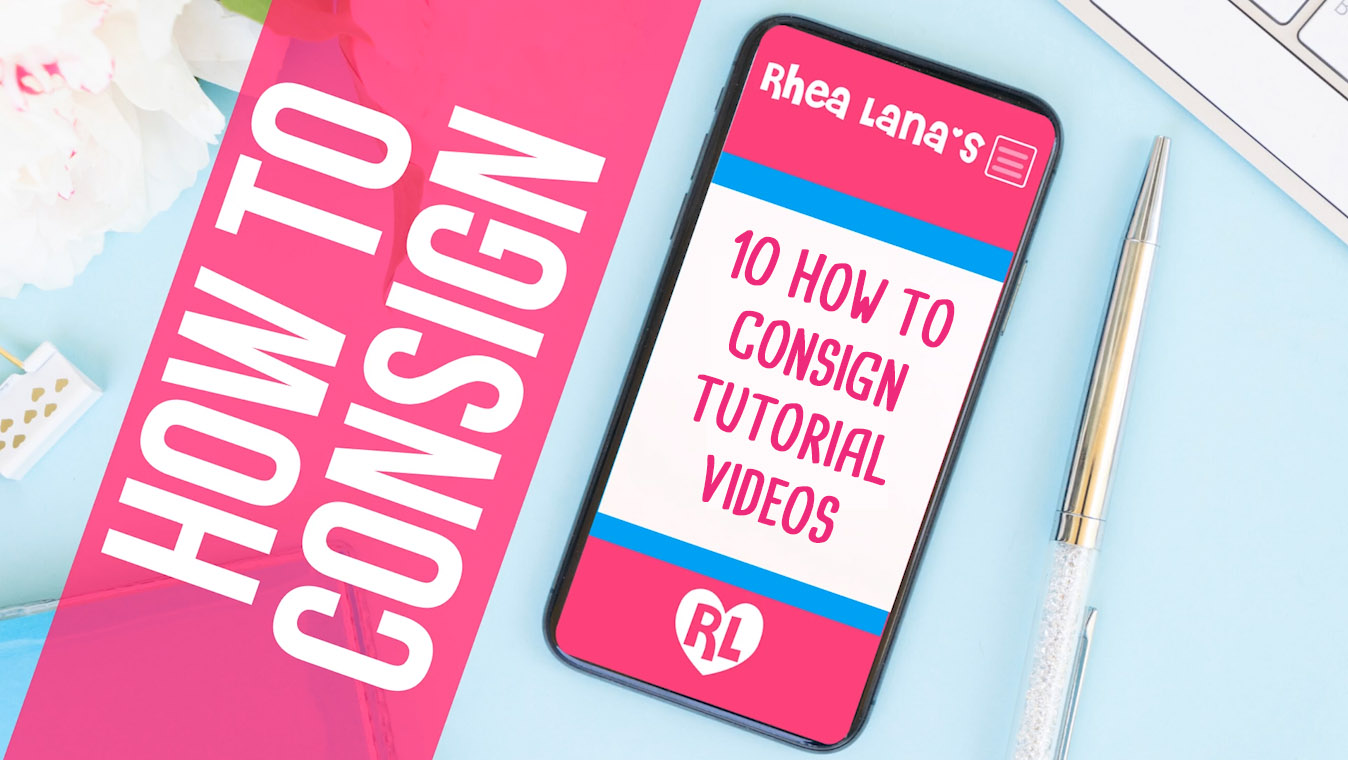how to consign tutorial videos you tube