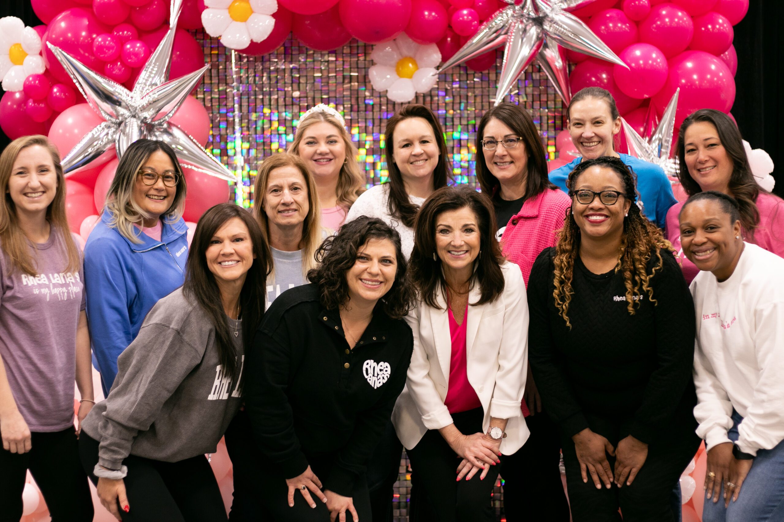Group of new Rhea Lana's franchise owners in training